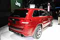 Posteriore Jeep Gand Cherokee SRT8 rossa 